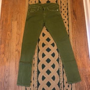 Citizens of Humanity army green jeans
